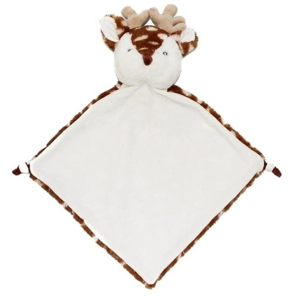 Deer Security Blanket - Snowflake - Christmas Plush‎ Reindeer Lovey